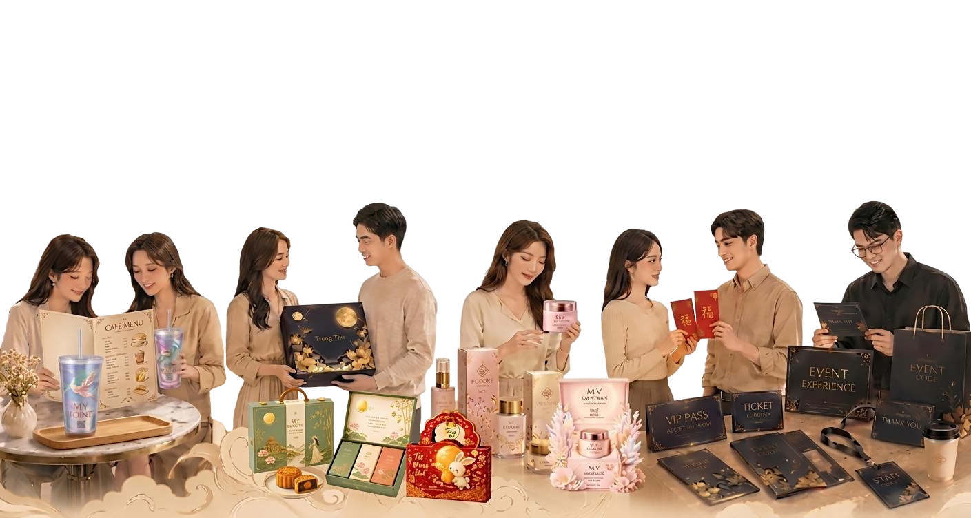 Sản phẩm ép nhũ cao cấp M.V Liên Minh